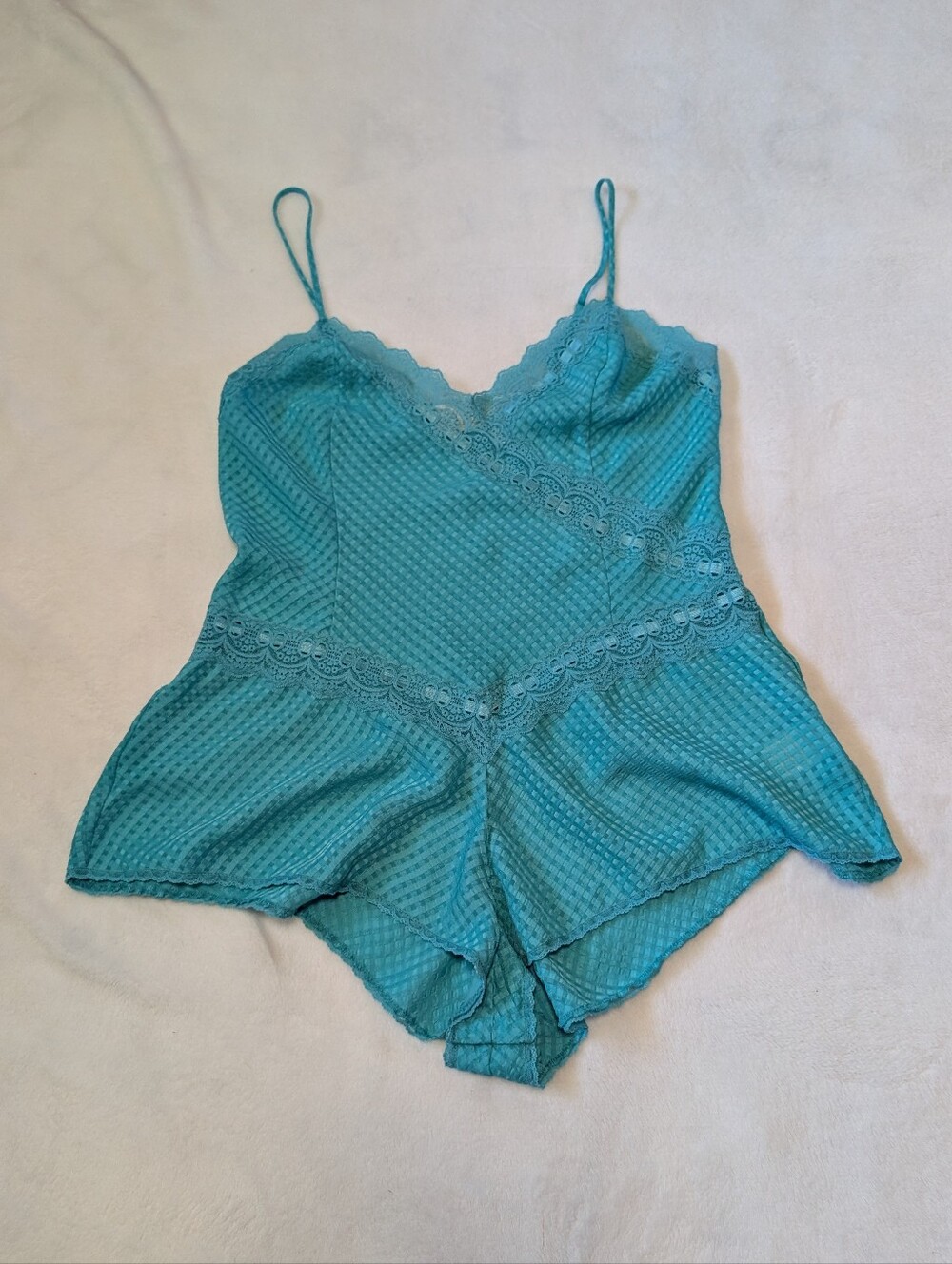 Vintage Lingerie Romper